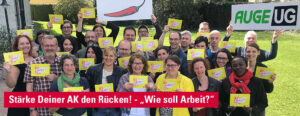 Stärke Deiner AK den Rücken! - „Wie soll Arbeit?“